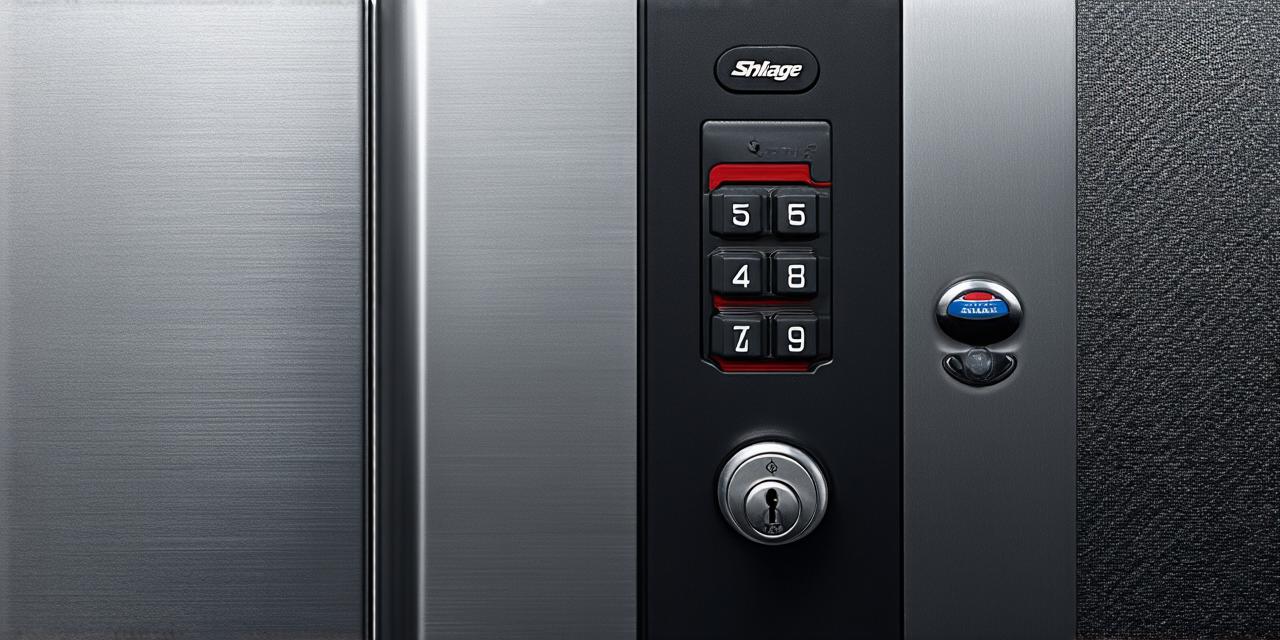 How to reset schlage keypad lock without programming