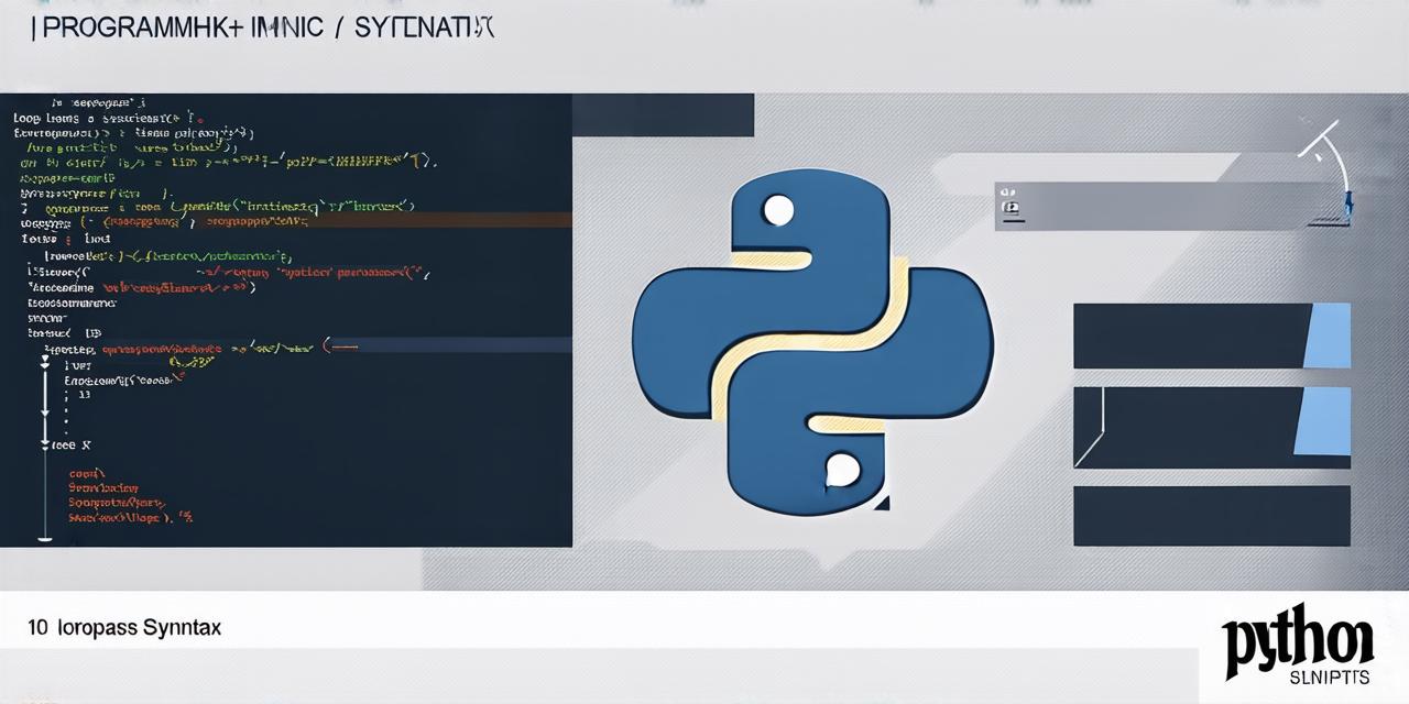 What is syntax in python programming?